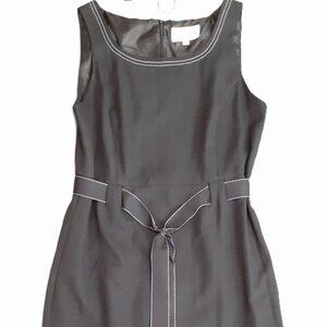 Studio 1 Dress Size 10 Lined Black Dress, Sleeveless, Knee Length, Machine Wash